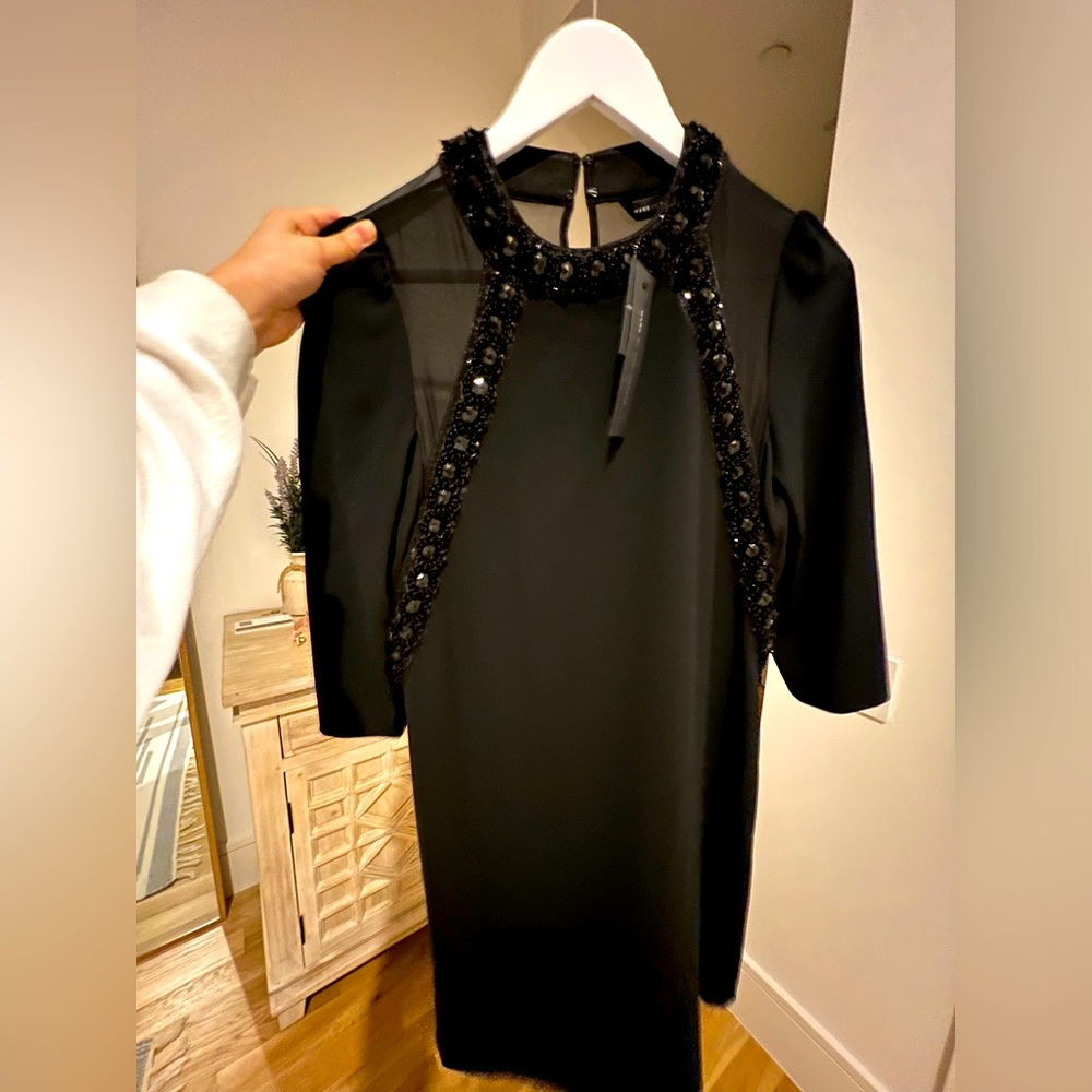 Beautiful jeweled Marc Jacobs little black dress!
